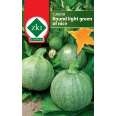 Round light green of nice kerek cukkini    2 gr