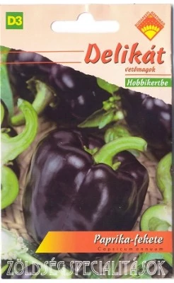 Fekete paprika  5 szem   Andromeda F.1.