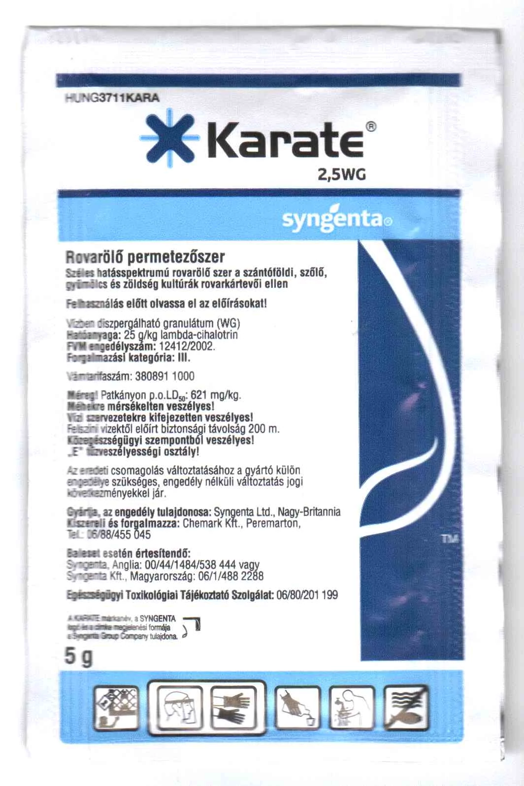 Karate  2,5 WG    5 gr