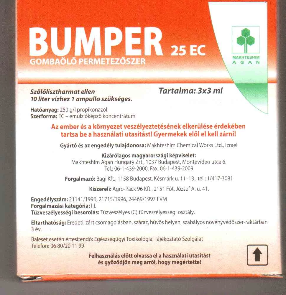 Bumper 25 EC  3*3 ml